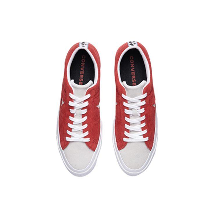 Converse One Star Fashion Casual Low Top Canvas Shoes Unisex Sneaker Red 161549C