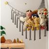 Hängemattennetz zur Aufbewahrung von Stofftieren, Ecke, großes Spielzeug-Hängemattennetz für Stofftiere, Raumdekoration, süßer Tier-Organizer, Halter, Schlafzimmer, Heimdekoration
