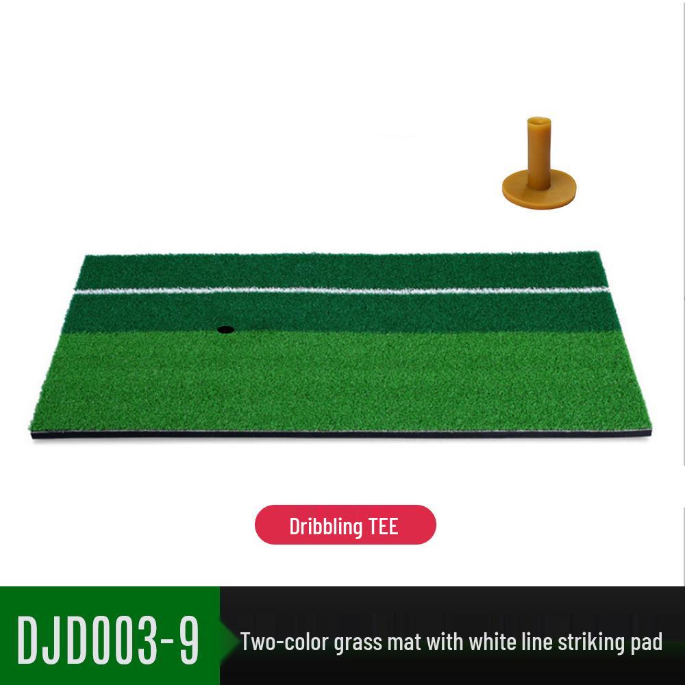 PGM Two-Color Indoor Golf Practice Mat for Swing and Ball Hitting