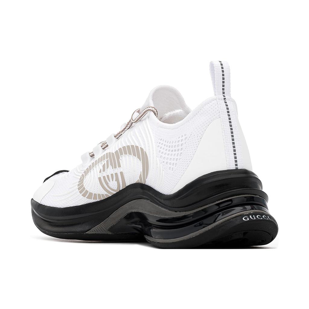 Gucci Run Sneaker 'White Black' 714658 USM10 8475