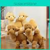 Schattige Cartoon Kameel Pluche Speelgoed Sleutelhanger Zacht Knuffeldier Reisaccessoire