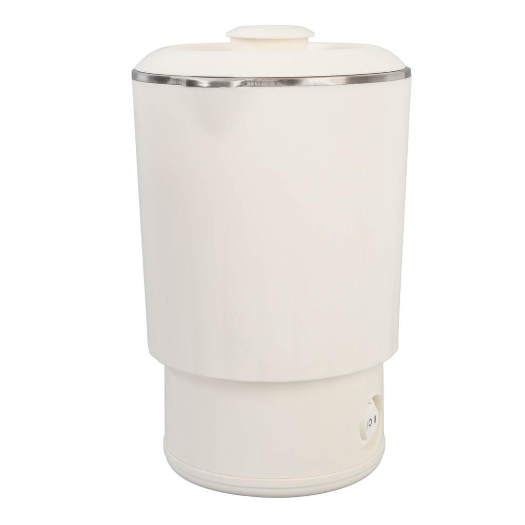 Reise-Wasserkocher 600 ml Fassungsvermögen 600 W Schnelles Erhitzen Edelstahl Tragbarer Heißwasserkocher