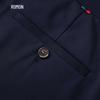Romon Men's Stretch Business Casual Straight-Leg Trousers