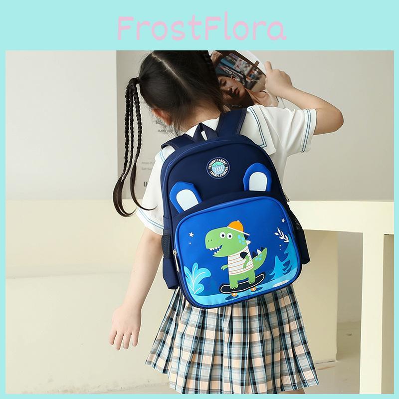 Adorable Nylon Cartoon Kids Backpack For 3-7 Year Olds Perfect For Preschool And Travel
