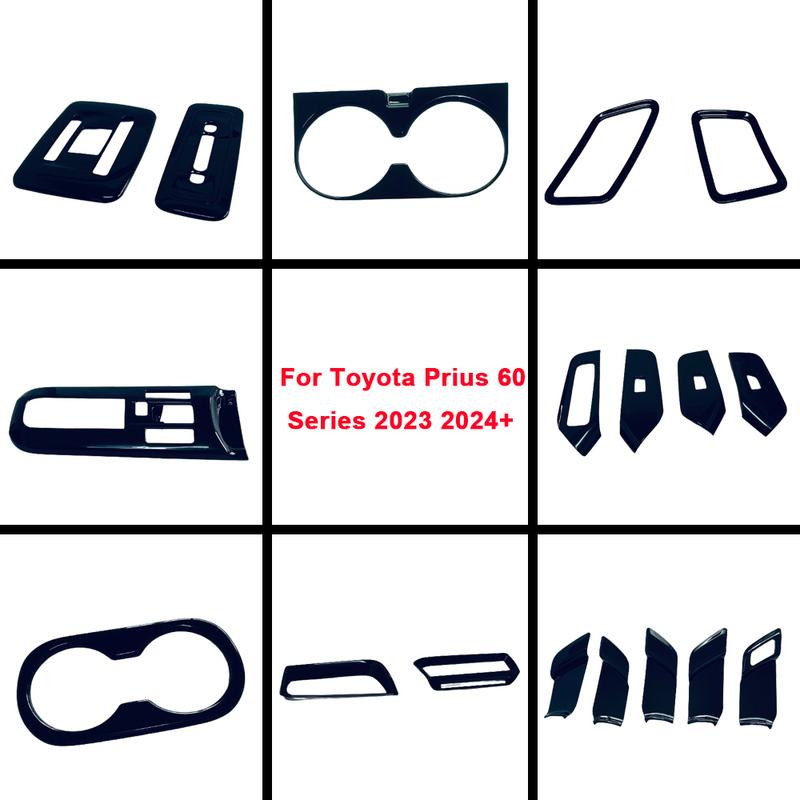 For Toyota Prius 60 Series  2024+ ABS Window Glass Lift Button Switch Panel Center Console Air Outlet Frame Trim