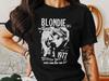 T-shirt Blondie T-shirt Blondie 1977 Direttamente da New York City T-shirt Unisex