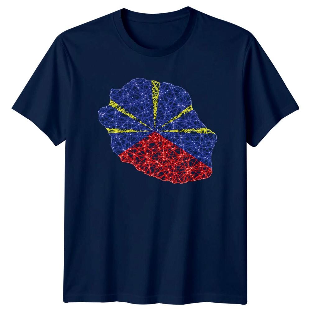 Reunion Island Landmark Unisexs TShirt Unisexs Tee Graphic Unisex Top