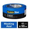 3M Scotch Blue Tape X for FDM 3D Including the OpenCube Scoovo (48mm 54.8m) Printers,