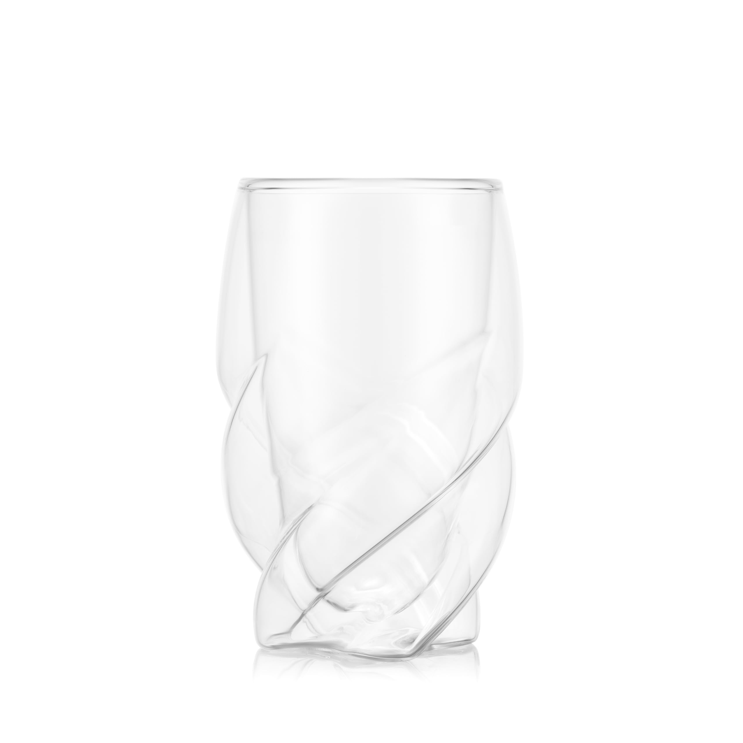 BODUM PARIS Glass 1 and freezer PAVINA® Double-Walled Tumbler, 370ml, Clear, piece. Features Insulated, double-walled construction, heat-resistant