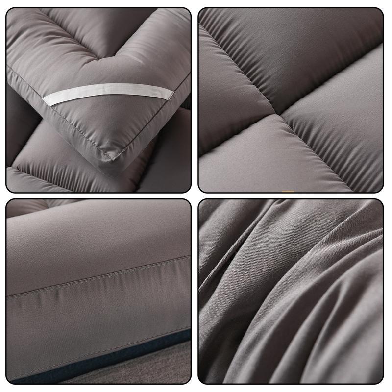 Soft Down Mattress Car Sleeping Mat Tatami Breathable Thickened Non-slip Thickened 8cm 1.2m 1.5m Soft Cushion Quilt Tatami Mat