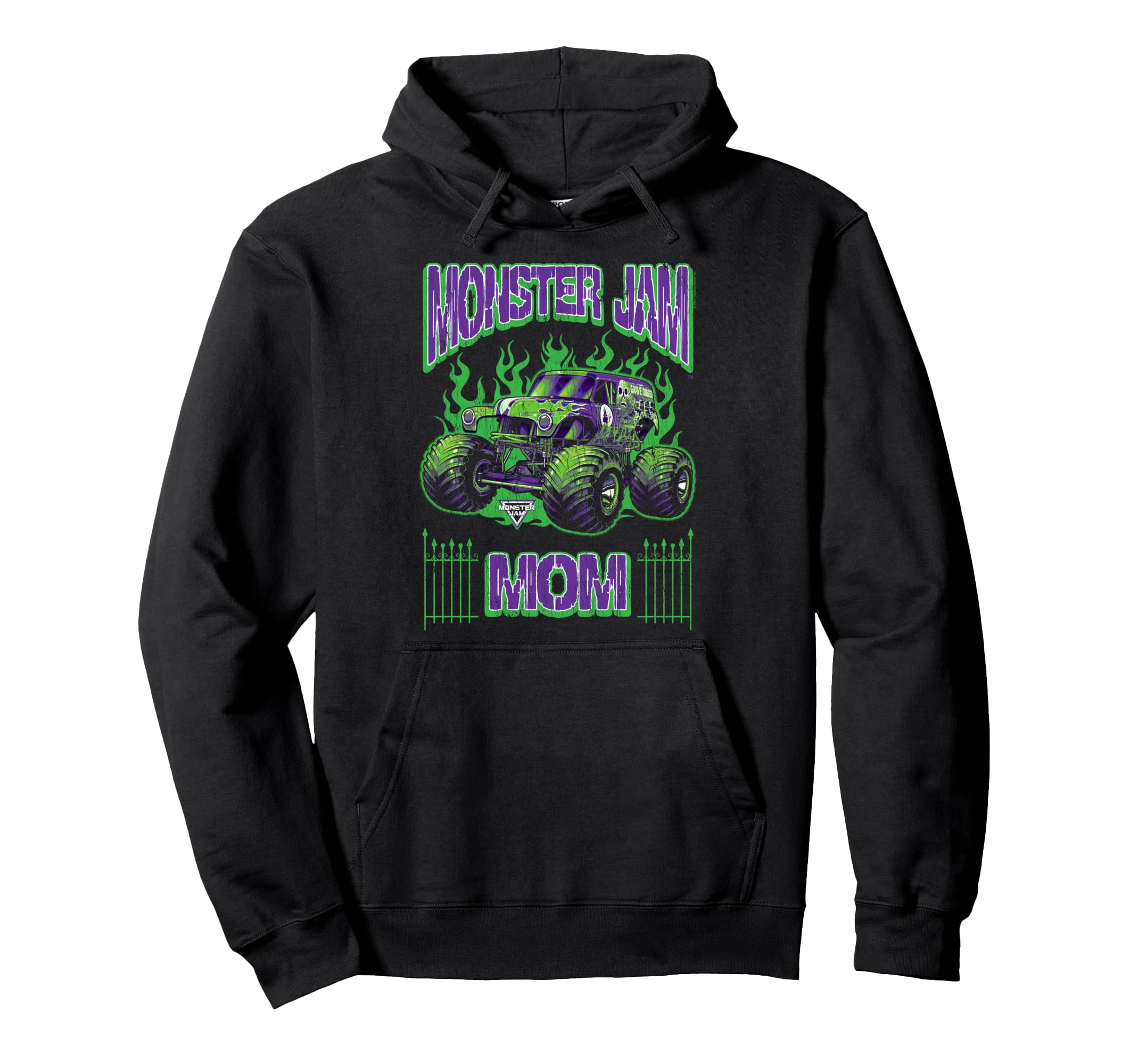 

Monster Jam Grave Digger Mom Family Motorsports Hoodie