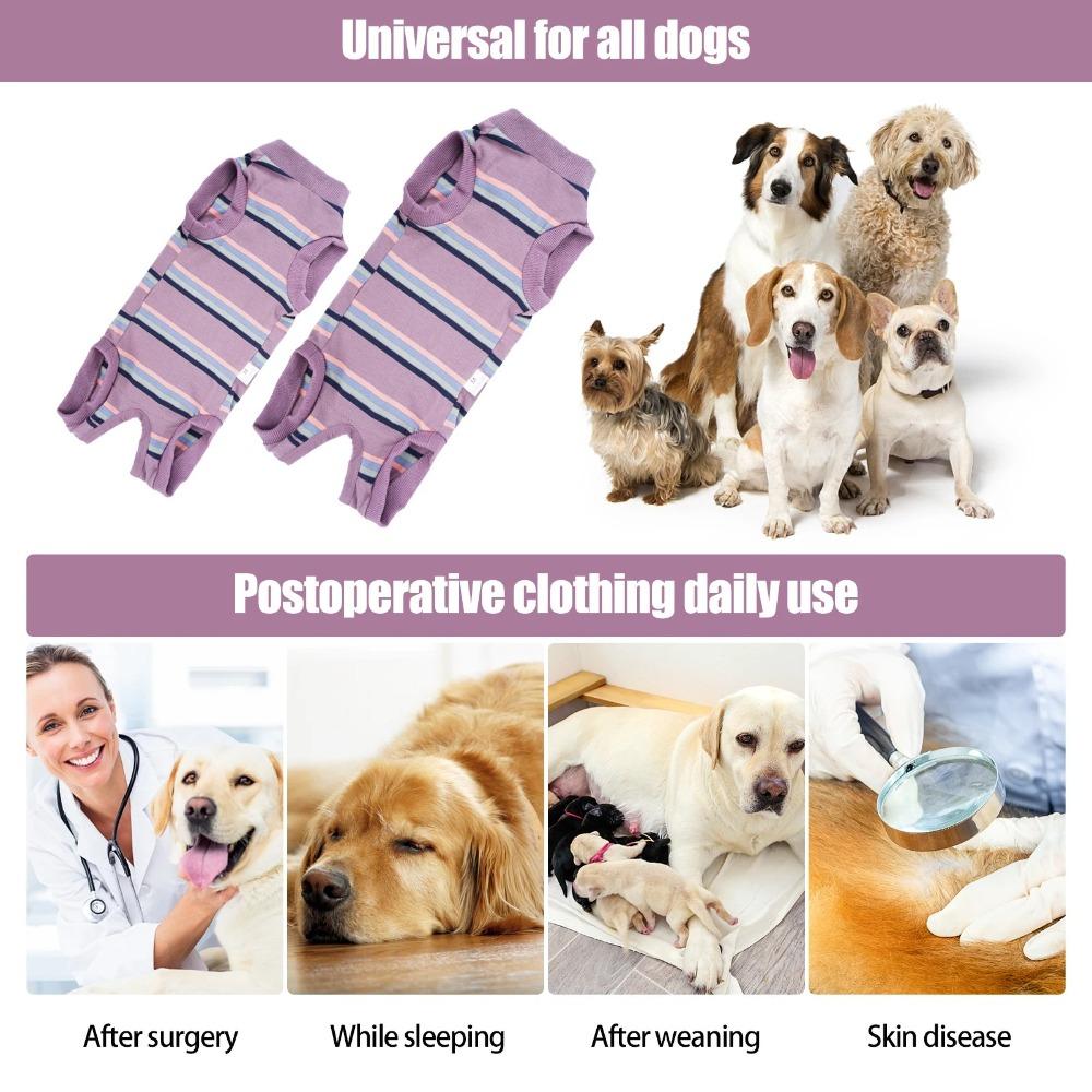 Breathable Dog Surgery Recovery Suit Soft Warm Postoperative Clothes  For Small Medium Large Dog