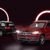 Mercedes Benz GLS580 4 Matic Luxury SUV Simulation Diecast & Toy Vehicles Sounds & Light Pull Back Car 1:32 Alloy Model
