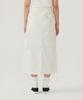 Covernat Woman Cargo Long Skirt Charcoal