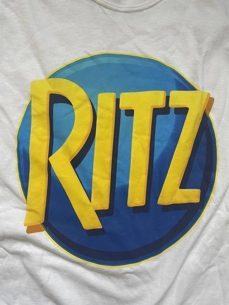 Rittz White Color 100% Cotton Short Sleeve Shirt Unisex CM329 Unisex T-Shirt S
