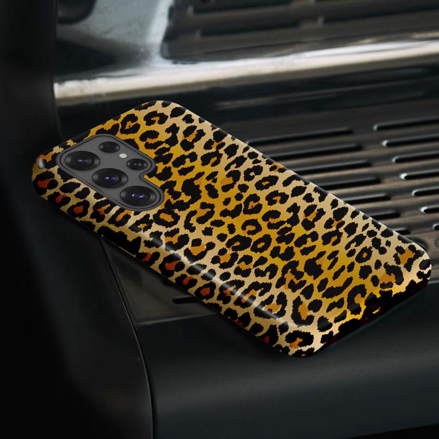 Soft Cover Capa Phone Case for Samsung Galaxy S25 A36 A16 S20 FE S23 S25Ultra S24 Ultra A26 A56 S23Ultra Fashion Leopard Print