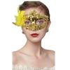 Performance Costume Diamond Venetian Mask Feather Crystal Veil Dance Mask Flower Masquerade Mask Dance Party