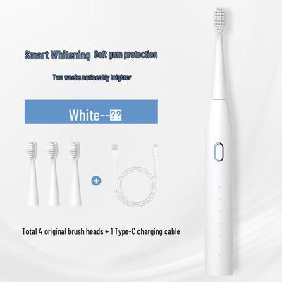Qianbaimai Smart Sonic Electric Toothbrush CN Plug (adapter Included)