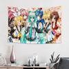 Hatsune Miku Cutecore Tapestry Wall Hanging Blanket Tapestry Home Decor Items Wall Decorations