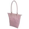 Longchamp Le Pliage Club Embroidered Logo Snap Flap Zipper Closure Nylon Dumpling Bag Hand-held Shoulder Bag Women's Rose 2605619P13