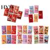 Lucky Horse Design Envelope 6Pcs Red Bag Thick Coated Paper with 3D Embossed Matte Finish Year of The 2026 Traditional Chinese Packet