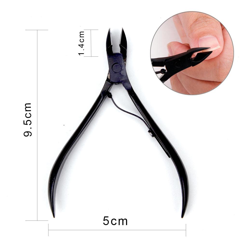 Professional Cuticle Cutter Nail Nippers Scissors Manicure Pusher Pedicure Tongs Dead Skin Remover Nail Cuticle Regrowth Tools
