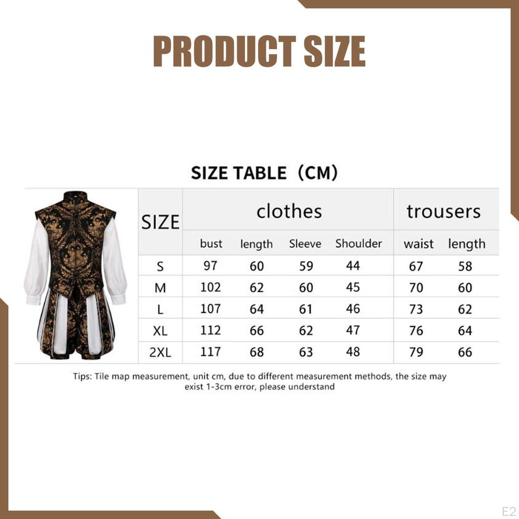 Costume Christmas Medieval King suits for Nightclub