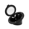 Fuel Filler Door Transparent Gas Tank Cap Cover Accessories For Wrangler JK Unlimited 2/ 4Door Sport Rubicon Sahara 2007-2017