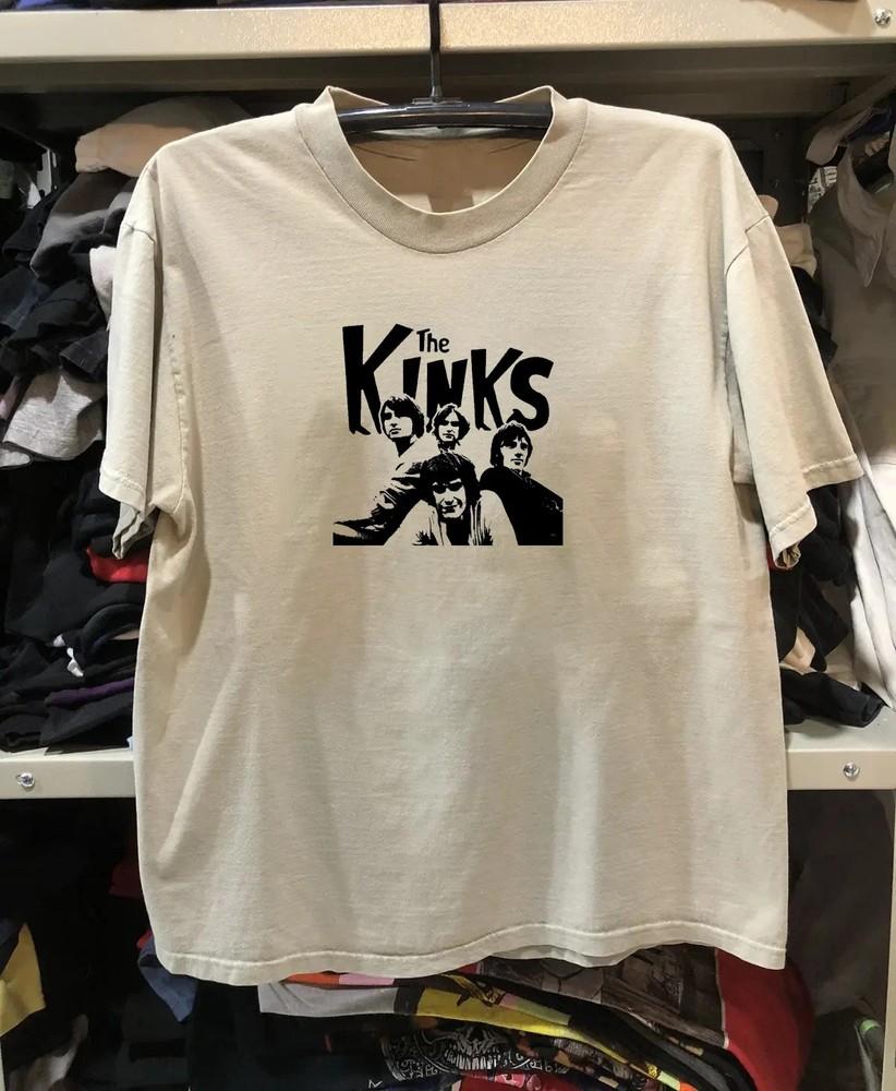 The Kinks Band Poster Shirt Unisex Concert S-5XL DM946 Unisex T-Shirt XXL