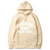 New York Brooklyn 1631 Printed Hoodie Classic Long Sleeve Jacket Daily Casual Autumn/Winter Sweatshirt Street Warmth Sweatshirt