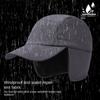 Warm Winter Baseball Cap Polar Fleece Hiking Bonnets Casual Earmuffs Hat for Men  For Autumn Winter