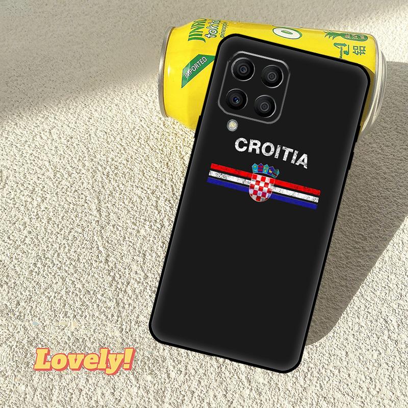 Croatia Flag Case For Samsung Galaxy M52 M36 M06 M16 M56 M33 M15 M55 M31 M13 M12 M14 M53 M32 M35 M34 M54