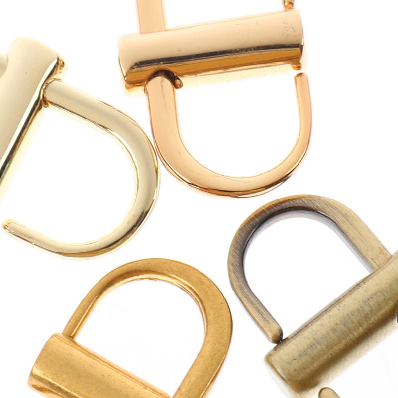 2X Adjustable Metal Buckle Clip Handbag Chain Strap Length Shorten Bag Accessory