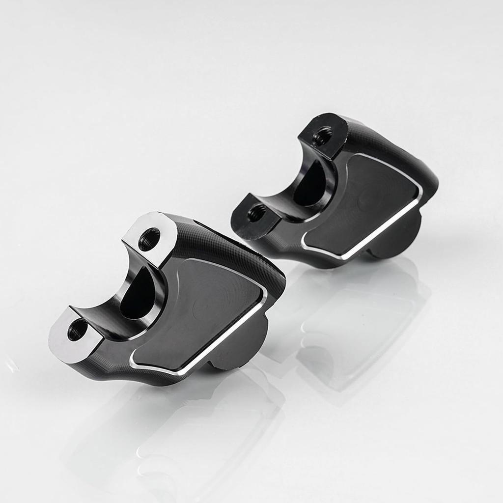 WOOGA Motorcycle Handlebar Risers 45mm Lossless Mount Aluminum Handlebar Raise 25mm Rearward Handlebar Height Up Adapter Fits Honda Rebel CMX 1100 CMX
