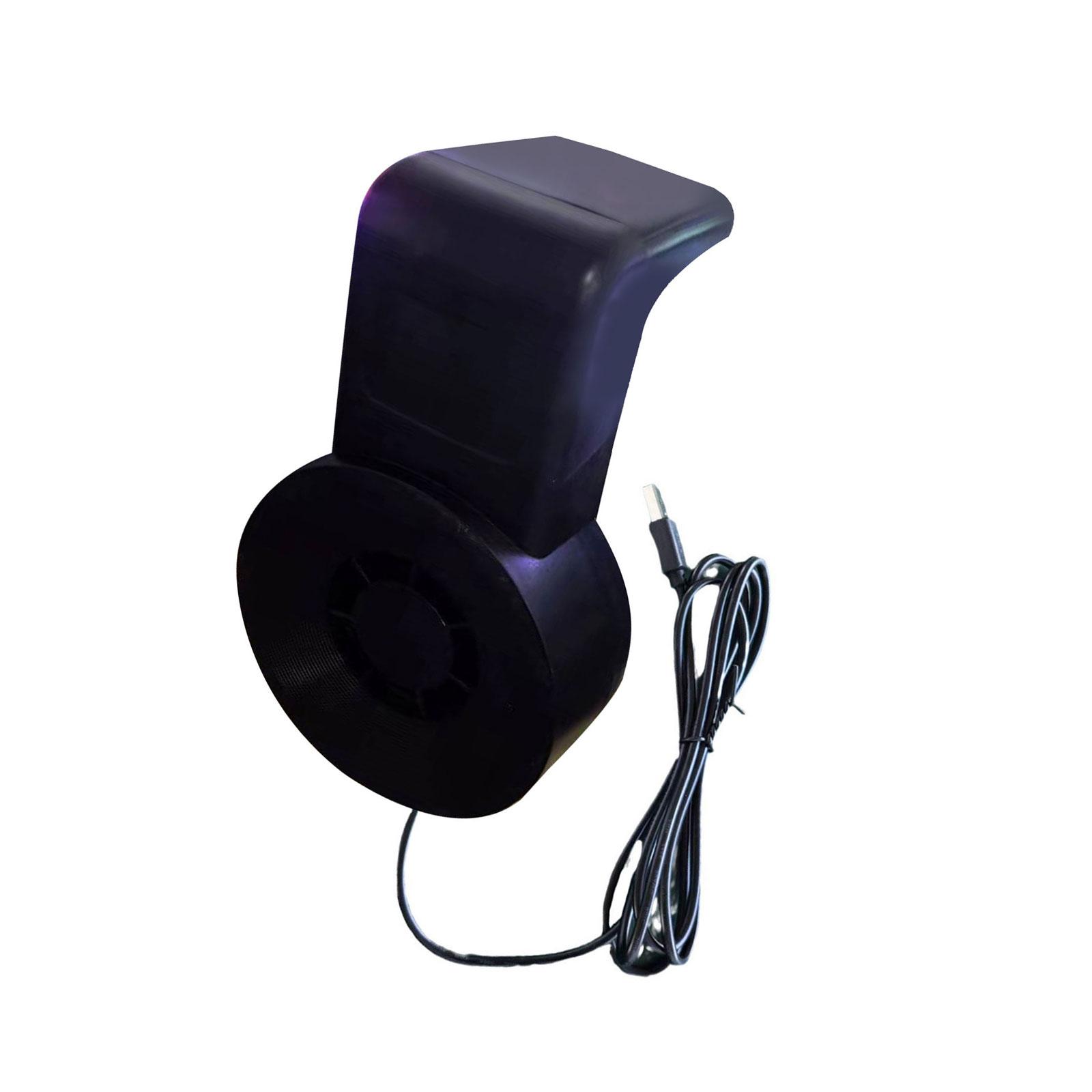 

Вентилятор для охлаждения аквариума USB-чиллер для аквариумов с 2 регулируемыми скоростями для эффективного контроля температуры, тихая работа чёрный