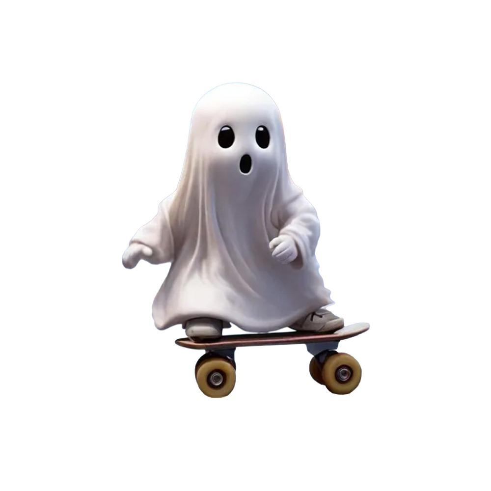 Handicraft Halloween Ghost Statues Halloween Themed Ghost Halloween Ornament  Children Girls Boys