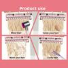 Hair Extension Holder Wigs Display Stand Hair Extension Organizers Wigs Rack Wigs Holder Practical Hair Styling Tool