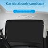 Universal Side Window Shades Summer Protection Magnetic Car Sun Shade Foldable Window Curtain Cover Front Rear Auto Accessories