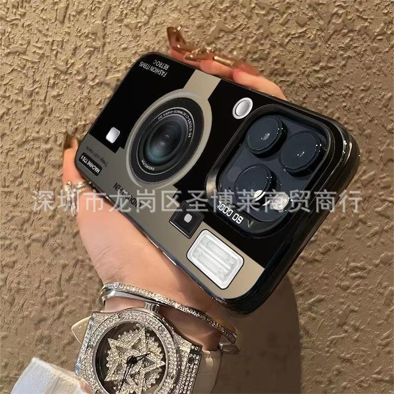 Applicable to Samsung Color Silver Case S24/S25ULTRA Record Galaxy S23/NOTE20 Mobile Phone Case