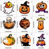 Creative Pumpkin Vehicle Stickers Weatherproof Adhesive Decals For Cars Trucks Halloween Theme Party Decoration