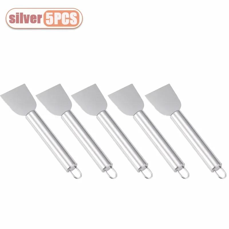 1-20PCS Kitchen Accessories  Multi-functional Household Stainless Steel Cleaning Spatula Refrigerator Defrost Stain Scraper