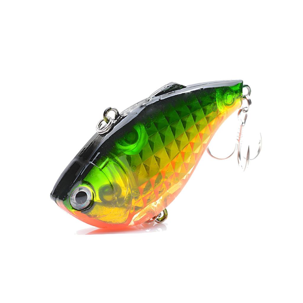 Künstlicher Hart-Rassel-Vibrations-Bass-Sink-Kurbel-Wobbler 6CM 15.3G VIB Angeln Lipless Crankbait