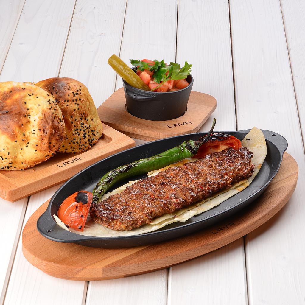 Lava Cast Iron Oval Fish Plate. 1-Handle, 15X29cm.