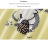 Cashmere Knit Cat Pattern Sweater - Autumn/Winter Loose Fit Round Neck Layer