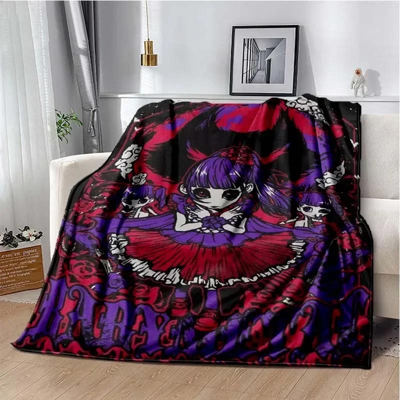 3D Babymetal Combination Printed Blanket,Fashion Soft Cozy Living room Bedroom Sofa Bed Travel Blanket Child Birthday Gift