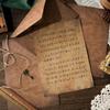 Nostalgic A5 Love Letter Set with Kraft Paper and Hemp Rope Ornament