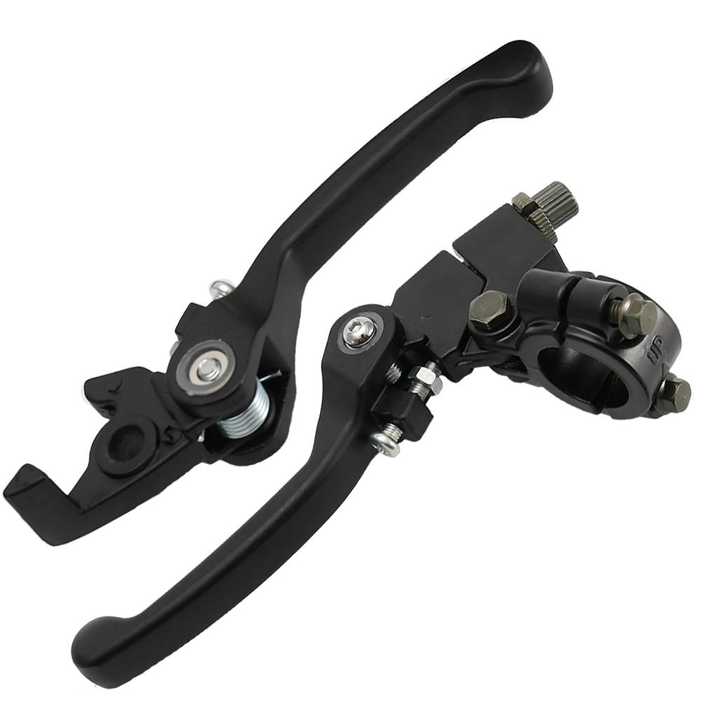 Folding Clutch   Brake Lever Handle Pit Dirt Bike Parts