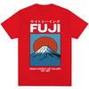 Japanese Style Fuji Osaka T Shirt Men Women Fashion Vintage T-shirts Oversized Cotton Novelty T Shirts Streetwear Gifts