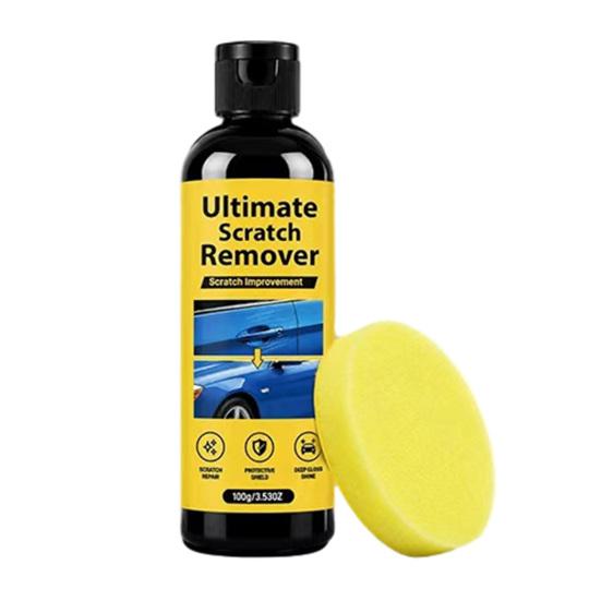 Car Scratch Remover for Fine Scratches, Paint Surface Repair Agent with Sponge, Scratch Removal Kit for Car Motorcycle Paint Care