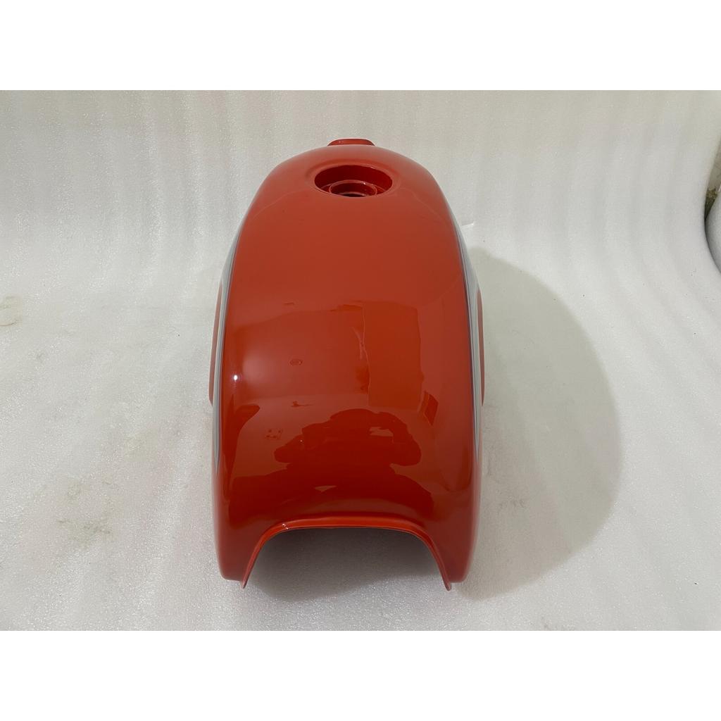 BMW R100 Rt Rs R90 R80 R75 Orange & Silver Petrol Fuel Gas Tank Steel |Fit For